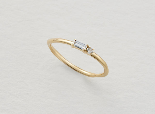 バケットカットダイヤモンドリング_ESHTER_エスタージュエリー