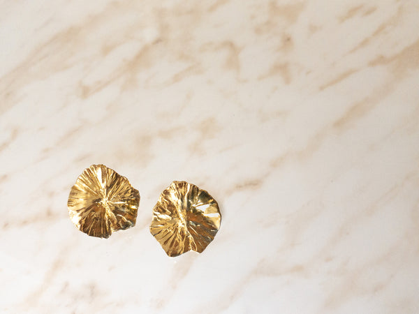 #L1910_SPARK丸ピアス_ESTHERjewelry