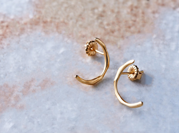 #L1906_半月ピアス_ESTHERjewelry